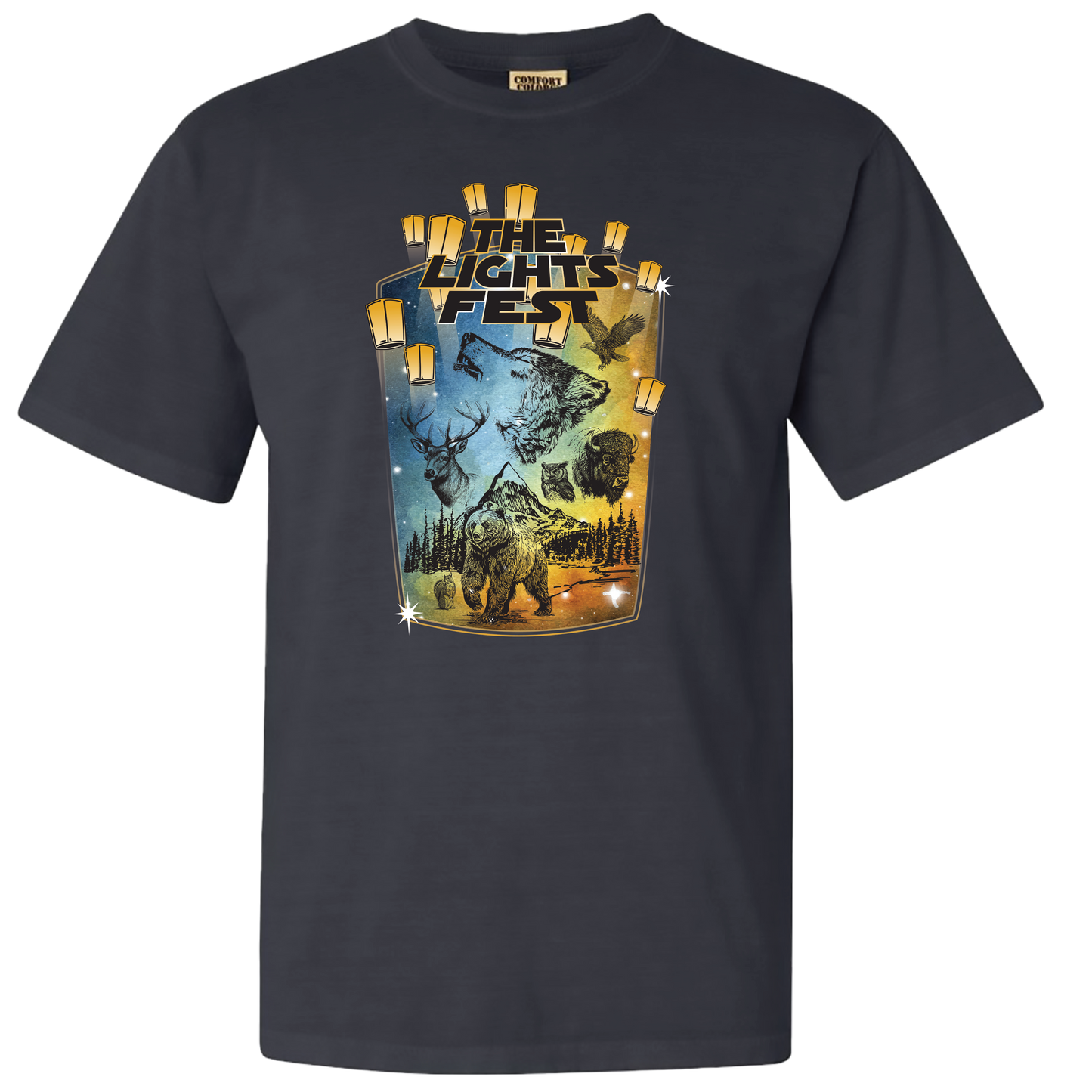 Lights Nature Galaxy T-Shirt