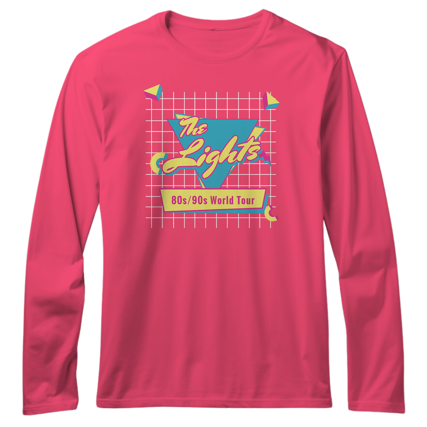 Lights Totally Awesome Long Sleeve Shirt - Neon Pink
