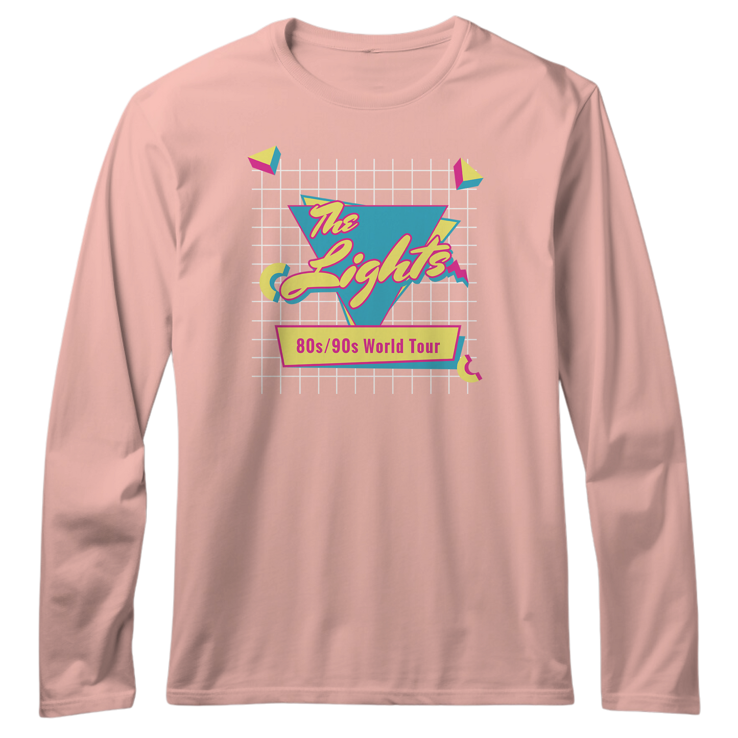 Lights Totally Awesome Long Sleeve Shirt - Light Pink